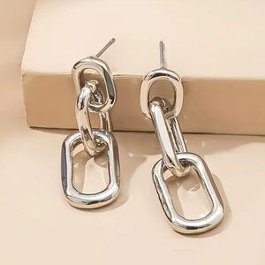 Elegant Chain Link Earrings